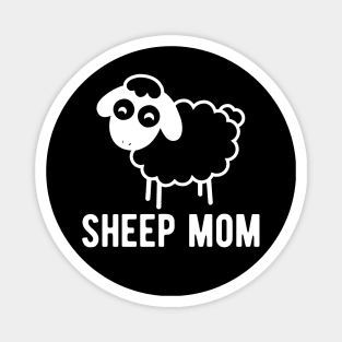 Sheep Mom Magnet